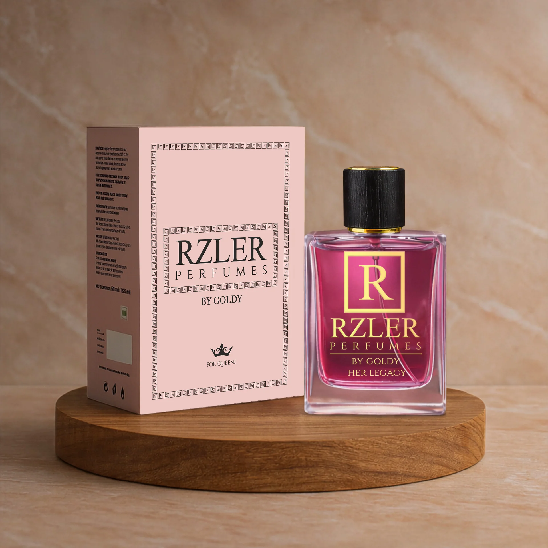 RZLER Her Legacy Perfume for Women – 50 ml | Strawberry, Jasmine & Vanilla | Long Lasting Floral Fruity Gourmand Fragrance - Image 4