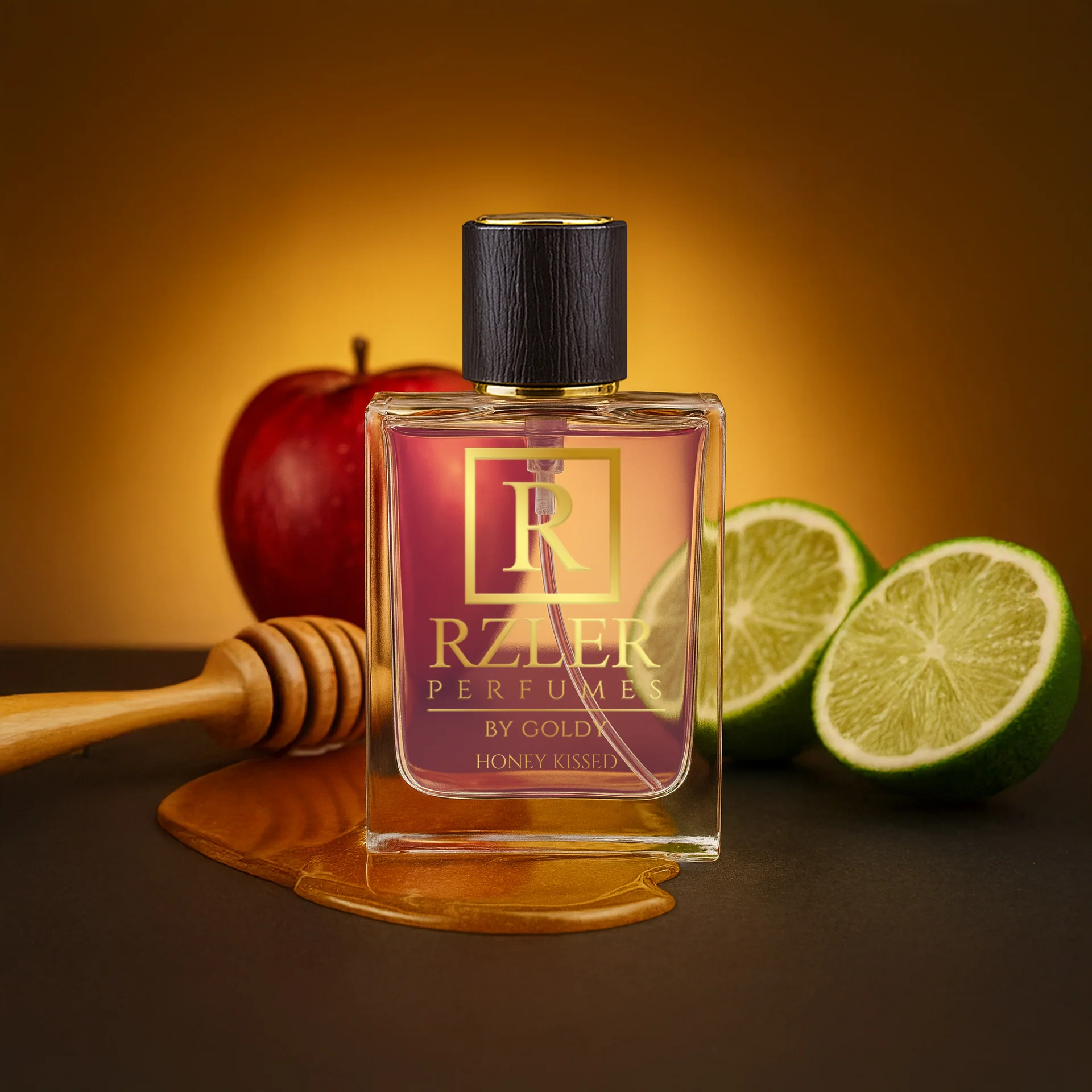 RZLER Honey Kissed Perfume – 50 ml | Candied Apple & Golden Honey | Best Honey Fragrance Perfume